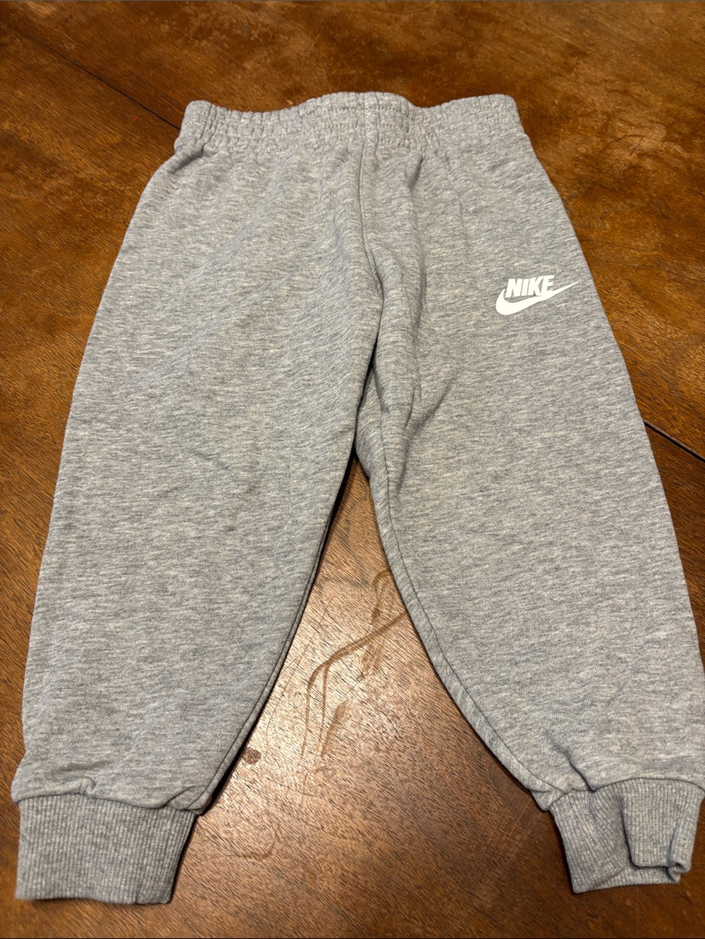 Nike Kids Gray Logo Joggers Sz 4